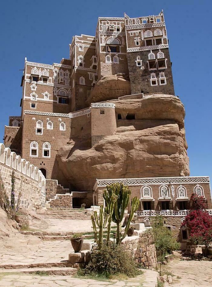 Traditional Architecture Of Houses In Yemen Where The First Examples Of Skyscrapers Appeared 600 Years Ago