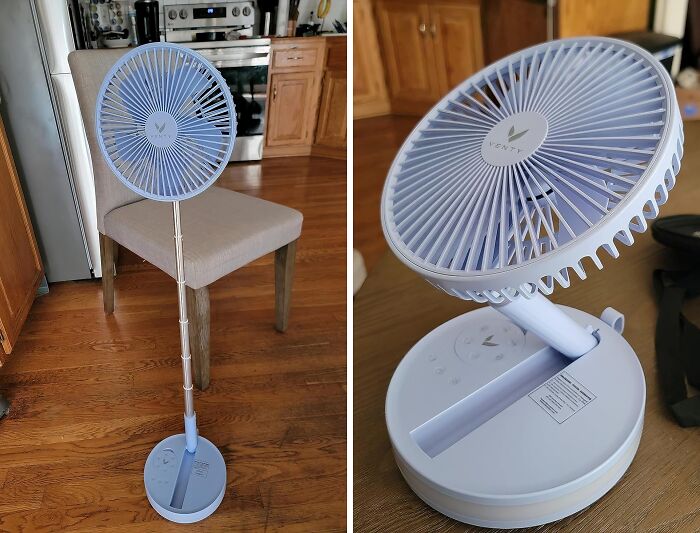 Stay Cool In Any Situation: The Versatile Folding Telescopic Fan Adapts To Your Needs