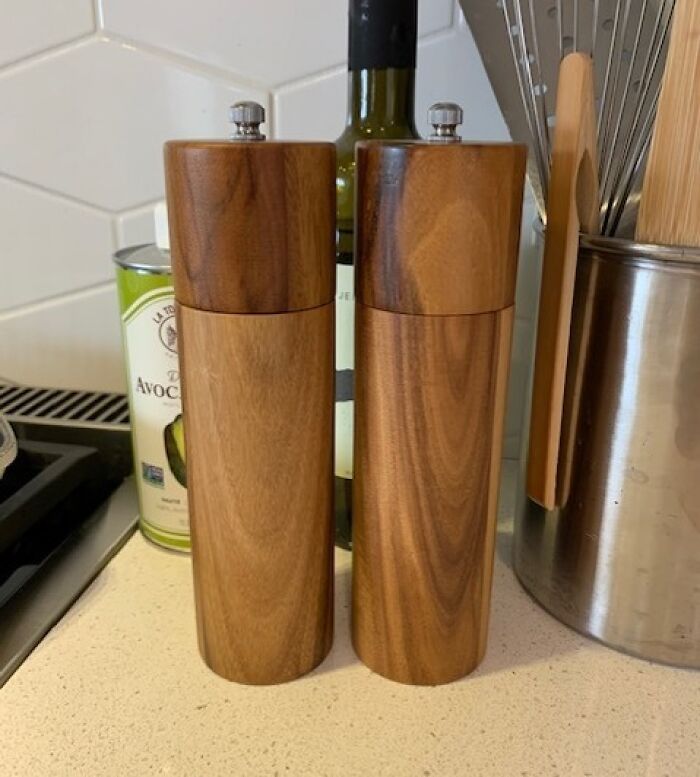 A Wooden Salt And Pepper Grinder Set Is A Timeless Kitchen Essential For The Eco-Friendly Chef