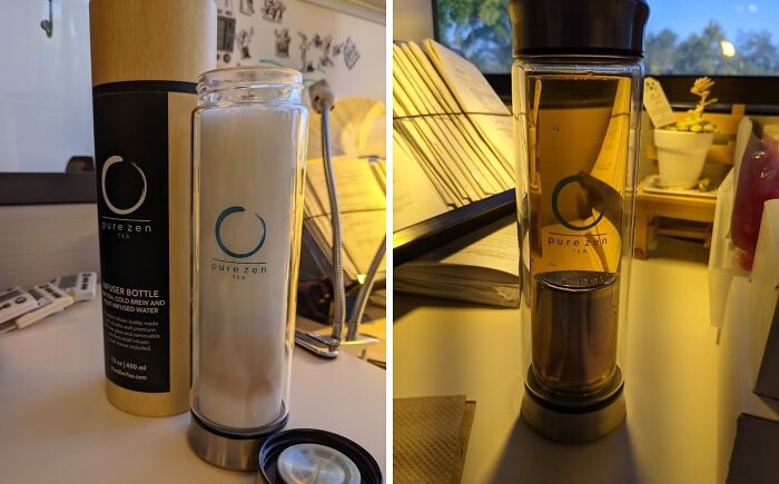  Pure Zen Tea Tumbler With Infuser: Elevate Your Tea Ritual With Tranquil Elegance