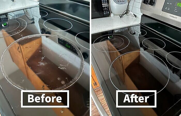  Glass Cooktop Cleaner & Scraper Combo: From Burnt-On Mess To Sparkling Shine In Minutes