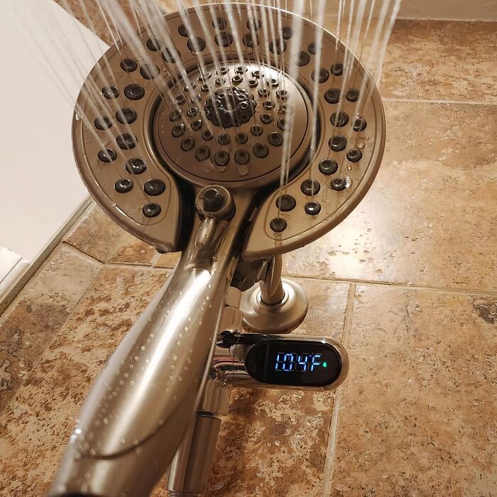  LED Digital Display Shower Thermometer: Never Get Scalded (Or Frozen!) In The Shower Again