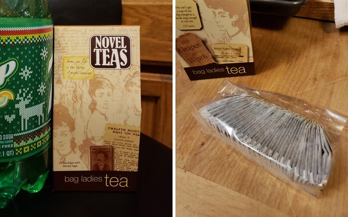 Steep Yourself In Literature With Teabags With Literary Quotes