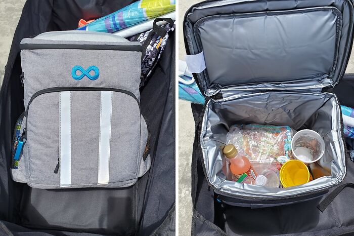 Never Settle For Warm Drinks Again. The Backpack Cooler Keeps Your Refreshments Ice Cold