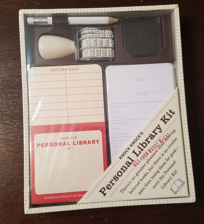  Personal Library Kit & Gift For Book Lovers: The Perfect Gift For The Bibliophile In Your Life