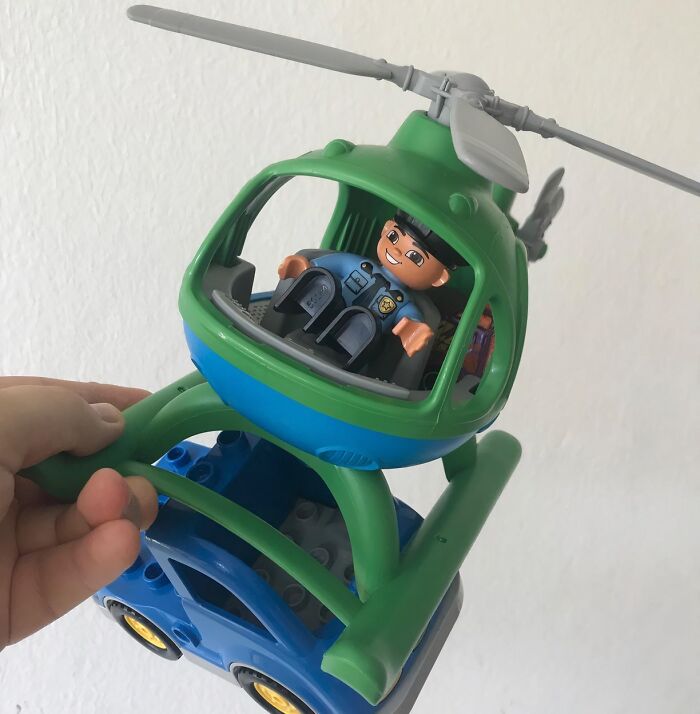 Toys: Take Flight With Prime Day Savings On A Green And Blue Helicopter Toy