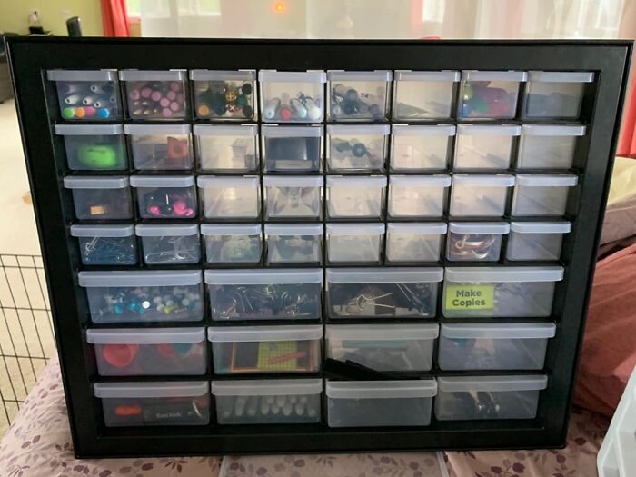 Organization: This 44 Drawer Organizer Is A Haven For Hobbyists And Tiny Treasure Collectors