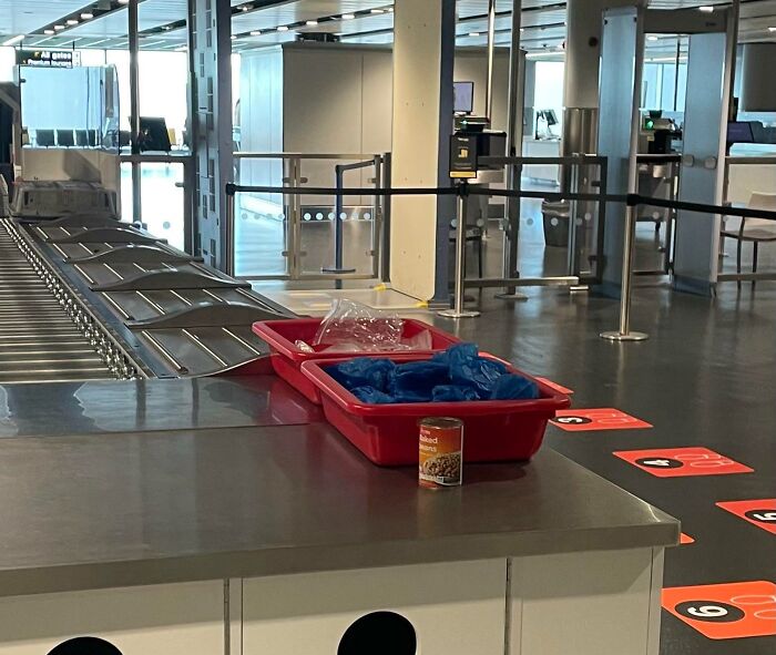 Someone Tried (And Failed) To Take A Tin Of Baked Beans Through Security At Manchester Airport