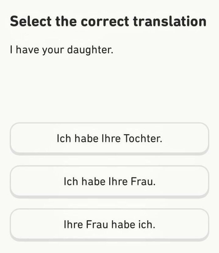 Woah Woah Woah There Duolingo, I'm Just Trying To Learn German