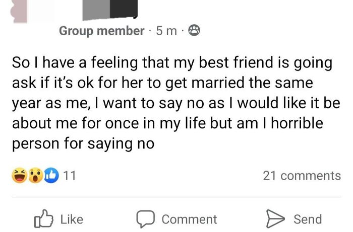 This Literally Just Happened - "I Want My Own Wedding Year"