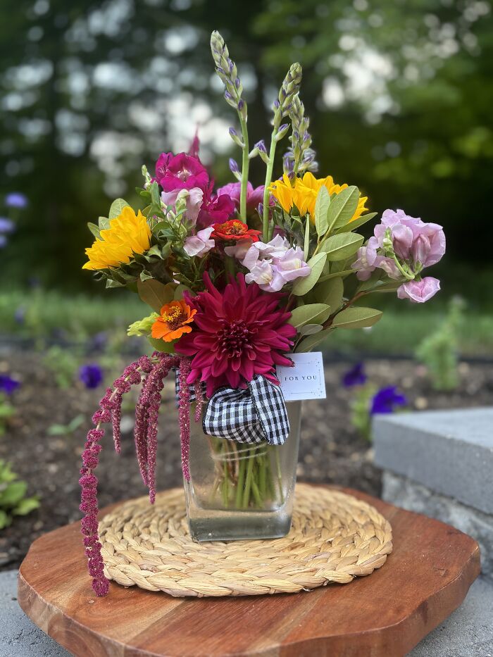 Fresh Flowers From The Farm