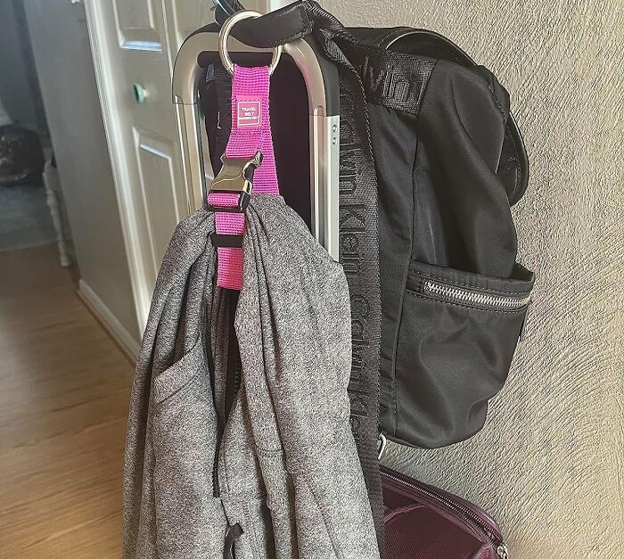 Never Lose Your Jacket (Or Your Patience) Again: Luggage Strap Jacket Gripper To The Rescue