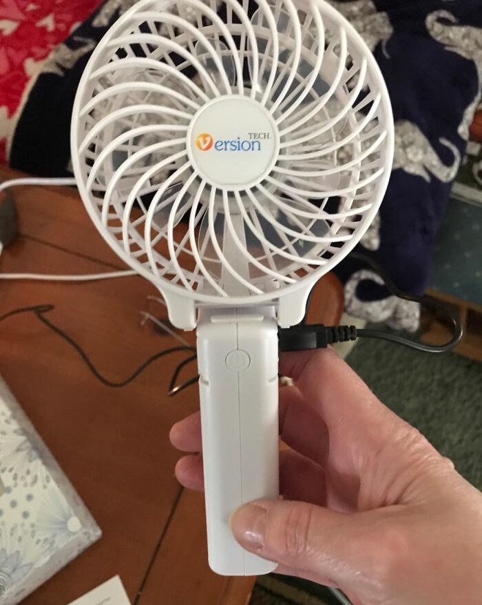 Don't Sweat It: Mini Portable Fan Delivers A Refreshing Breeze Anytime