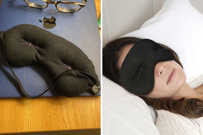  Cooling Sleep Eye Mask & Shade With Ergobeads: Drift Off To Dreamland With Gentle Pressure And Cooling Comfort