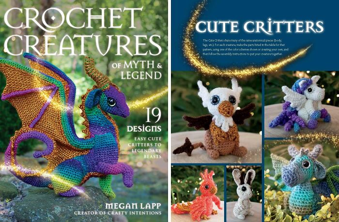 If You Are Looking For A New Hobby, Maybe It's Time To Pick Up Crochet Creatures Of Myth And Legend: 19 Designs Easy Cute Critters To Legendary Beasts 