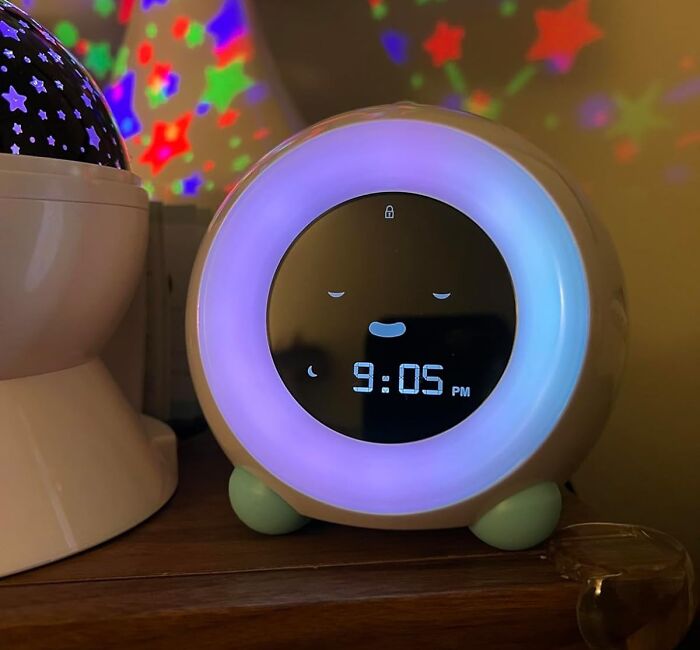 Make Bedtime Battles A Thing Of The Past With The Littlehippo Mella, The All-In-One Sleep Trainer, Alarm Clock, Sound Machine, And Night Light That Teaches Your Child When It's Time To Sleep And Wake Up