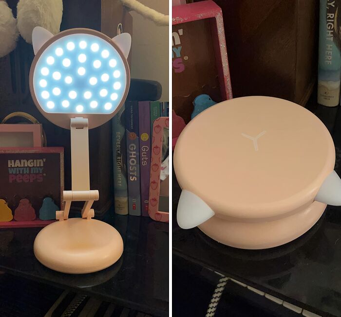  Cat Ear Desk Lamp: A Bright Idea For Any Cat-Obsessed Student Or Professional