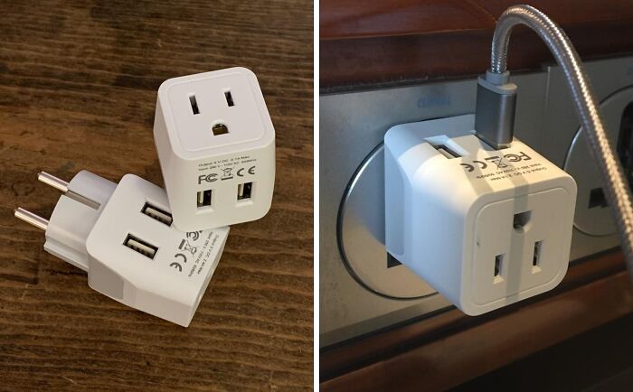 This Travel Adapter Kit  Is An All-In-One Solution That Fits Snugly In Your Hand Luggage