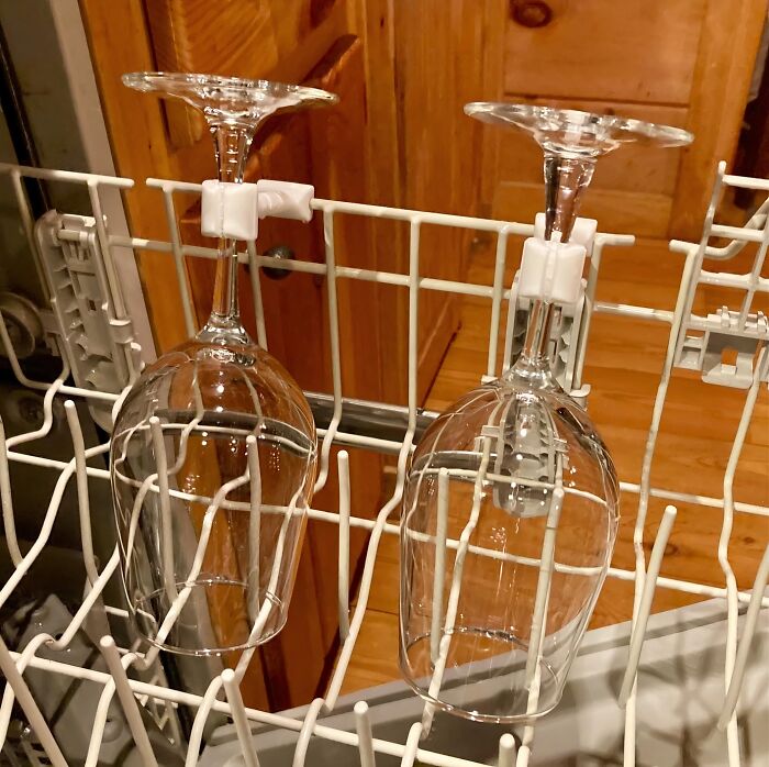 Protect Your Delicate Stemware From Chips And Breakage In The Dishwasher With Wine Glass Dishwasher Clips