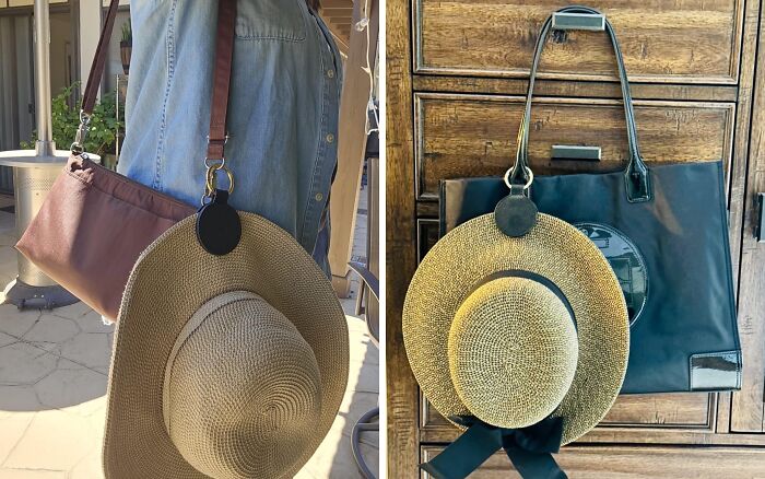 From Suitcases To Backpacks: Hat Clip For Travel Attaches To Anything!