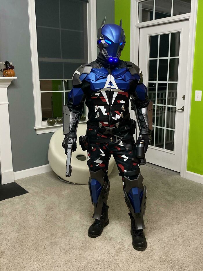 Just Finished My Arkham Knight Cosplay! Fully 3D Printed And Painted, This Was So Much Fun To Do!