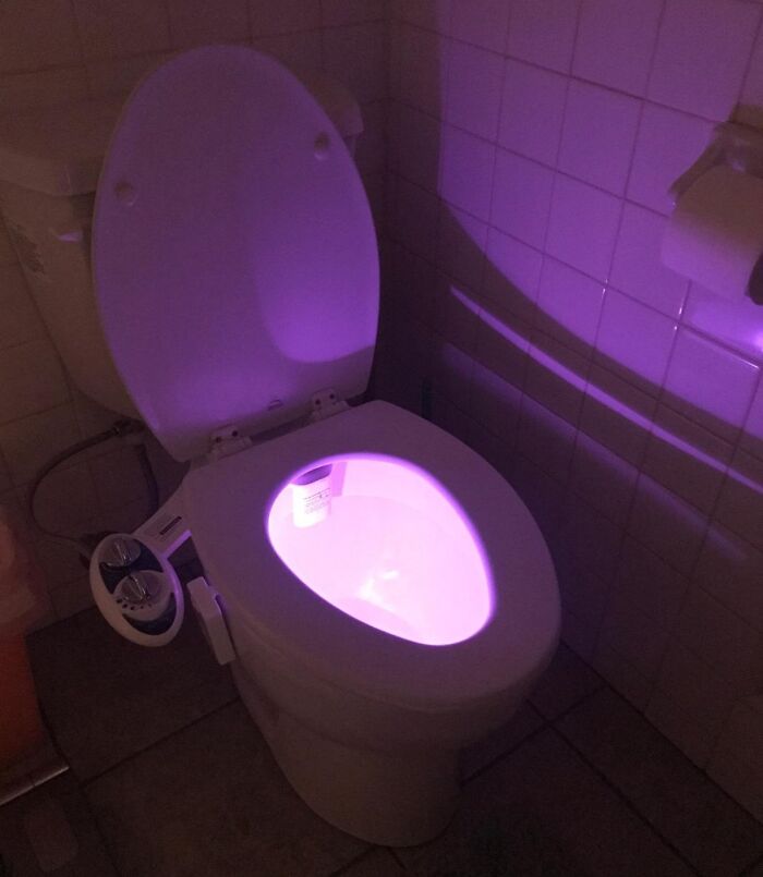  Motion Sensor LED Toilet Night Light: Because Nobody Wants To Stumble Around In The Dark At 2 Am