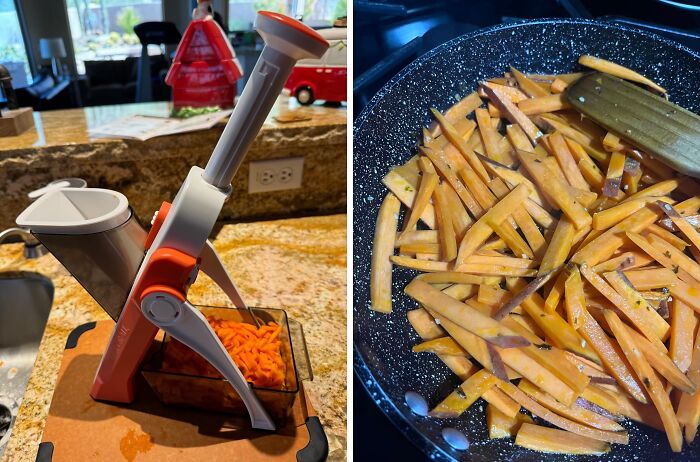  Mandoline Slicer: Slice, Dice, And Julienne Veggies Like A Pro Chef, Even If You're A Kitchen Noob!