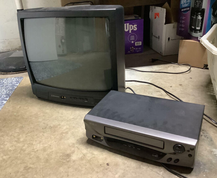 My Little Siblings Fried The TV And VCR My Grandparents Gave Me By Just Repeatedly Pressing The Buttons Over And Over When I Wasn’t Looking