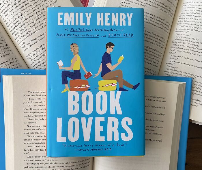  "Book Lovers" By Emily Henry: This Ain't Your Typical Beach Read. It's A Witty And Heartfelt Story About Two Literary Rivals Who Discover That Real-Life Romance Can Be Even Better Than Anything They Could Put On The Page