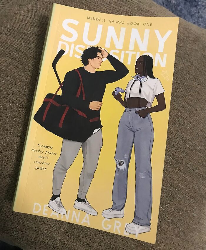  "Sunny Disposition" By Deanna Grey: This Isn't Your Average Grumpy Sunshine Romance. An Amnesiac Hockey Player Falls For A Streamer, But Little Does He Know, She's His Biggest Fan... And His Secret Online Confidante