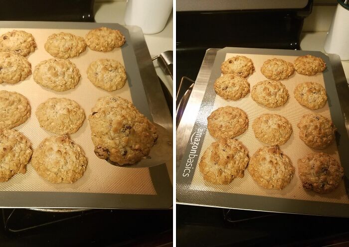 Bake Perfectly Golden Cookies And Pastries Without The Mess Or Waste Of Parchment Paper With The Amazon Basics Reusable, Non-Stick Silicone Baking Mat