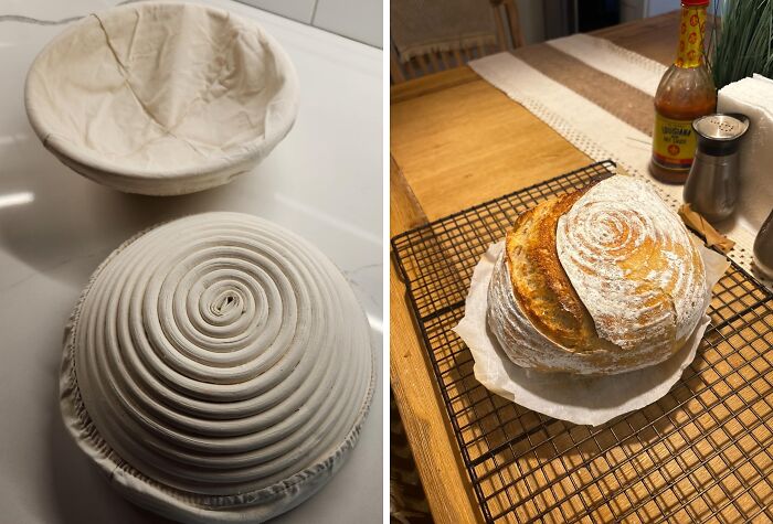 Get Bakery-Quality Crusts With The Banneton Bread Proofing Basket At Home!