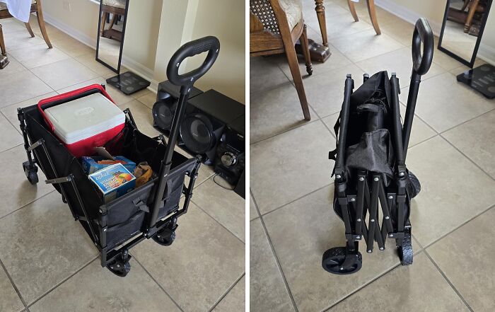 Simplify Your Outings With The Versatile Foldable Wagon With Wheels