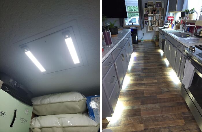 The 40 LED Rechargeable Battery Operated Motion Sensor Light Is The Perfect Solution For Adding Light To Closets, Pantries, And Other Areas Without The Need For Wiring