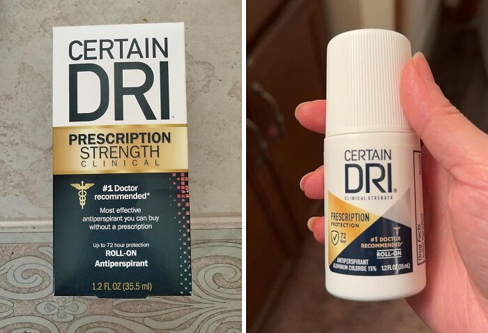  Certain Dri Prescription Strength Clinical Antiperspirant: Wave Goodbye To Sweat And Odor With Clinical-Strength Protection