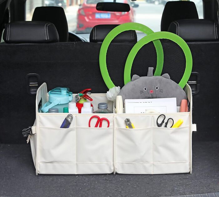 This Car Trunk Organizer Will Turn Your Messy Trunk Into A Zen Garden Of Organization