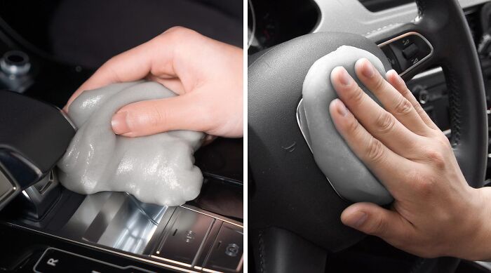 Get Your Car's Nooks And Crannies Squeaky Clean With This Fun And Effective Cleaning Gel