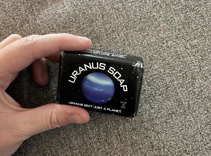  Tiny Uranus Soap: Finally, A Soap That's Out Of This World!