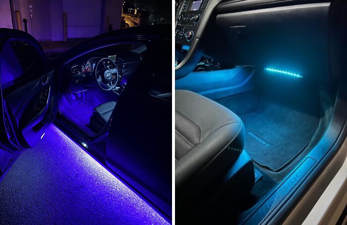 Who Needs A Disco Ball When You Have These Interior Car Lights To Illuminate Your Ride?