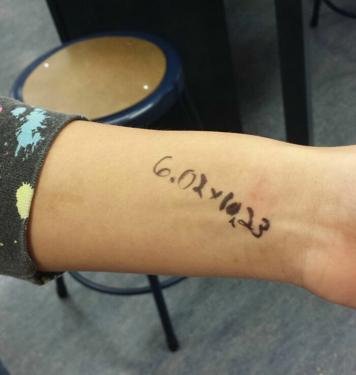 I Teach Chemistry And Biology. A Student Wanted Me To Check This Unusual Mole On Her Arm Today