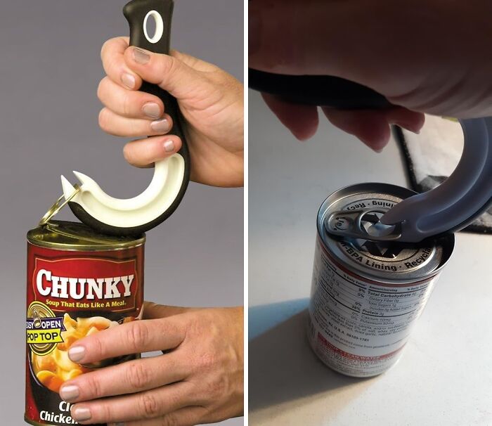 Say Goodbye To Broken Nails And Hello To Effortless Can-Opening With This Easy Open Ring Pull Can Opener