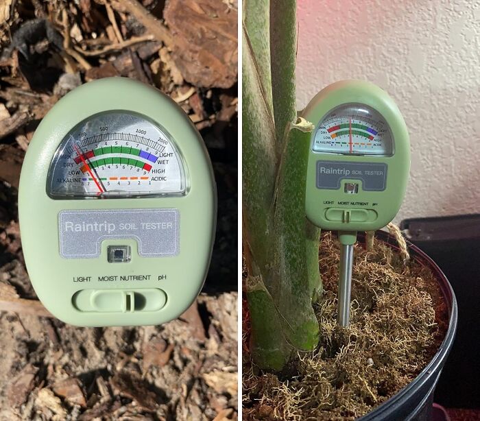 Whether You're A Seasoned Gardener Or A Plant Newbie, This Soil Moisture Meter Is The Must-Have Tool For Keeping Your Green Babies Healthy And Happy