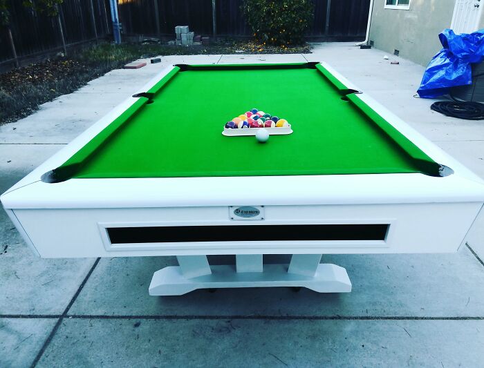 Restored This Old Pool Table That Was Ready To Be Trashed