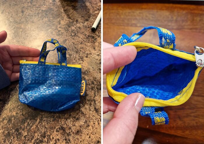 Maybe This Tiny IKEA Knolig Bag Is For The Extra Screws You Inevitably End Up With?