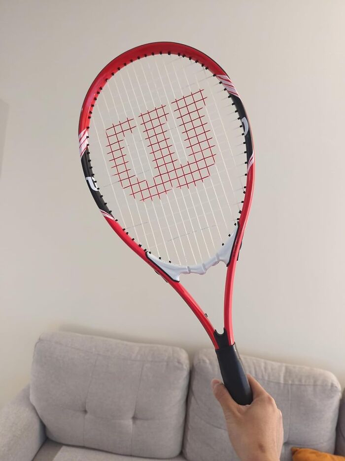 This Wilson Federer Adult Recreational Tennis Racket Will Have You Feeling Like A Pro On The Court, Even If Your Backhand Still Needs A Little Work