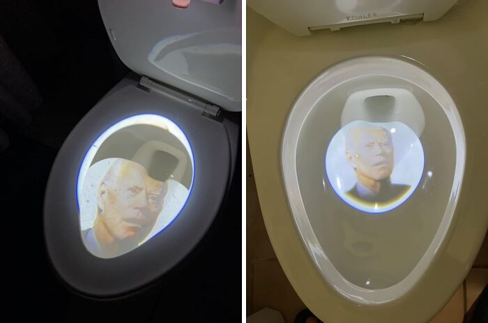 You Can Use This Democrat Toilet Projector For Target Practice 