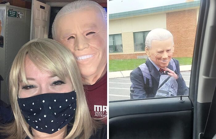 You Can Use This Joe Biden Mask To Dress Up As The President Or A Generic Old Man. Talk About Versatility!