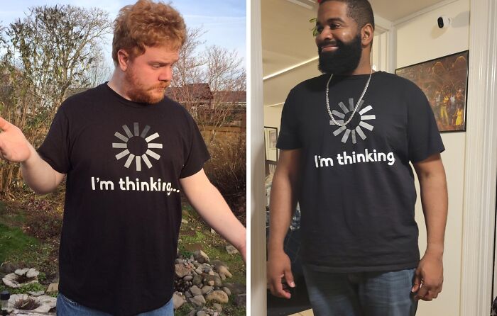 This "I'm Thinking..." T-Shirt Is The Perfect Excuse For When Your Brain Needs A Little Extra Processing Time