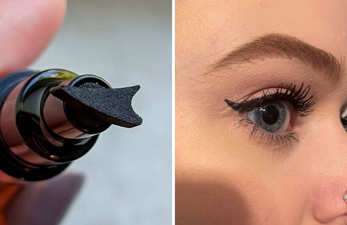 This Winged Eyeliner Stamp Is The Shortcut To A Flawless Cat-Eye Even If Your Hands Are As Steady As A Caffeine-Fueled Squirrel