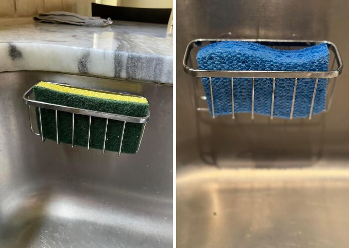 Sponges Are A Breading Ground For Bacteria And If You Often Forget To Replace Them, At Least Get A Sponge Holder To Keep Them Dry Inbetween Uses